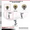 Service Caster 4 Inch Nylon Wheel Rigid Caster with Ball Bearing SCC-20R420-NYB - alternate 2